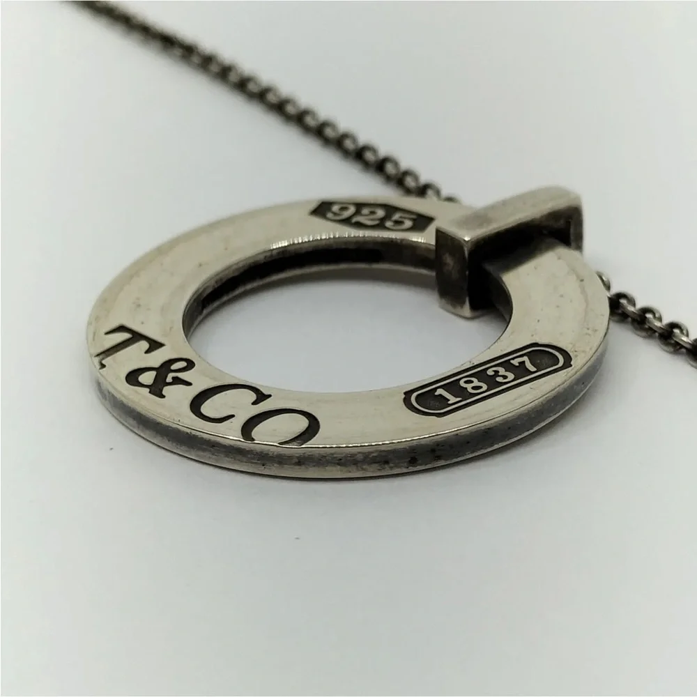 ๐Tiffany & Co 1837 Circle Pendant Necklace - Picture 5 of 10